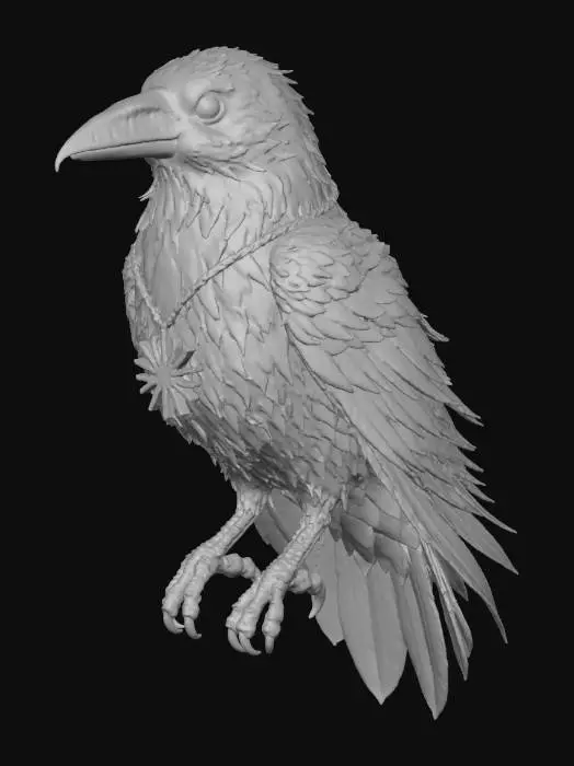 3D model for A Spectral Raven , #Christmas2025#
