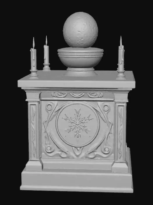 3D model for A Ceremonial Altar , #Christmas2025#