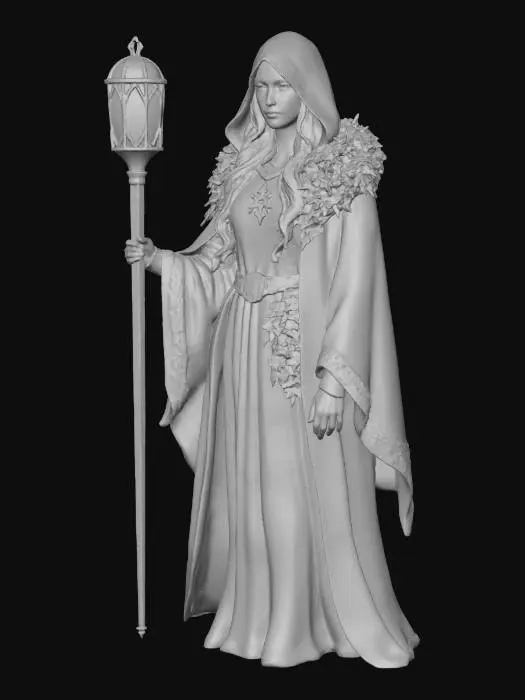 3D model for Ravenveil, The Raven Keeper , #Christmas2025#