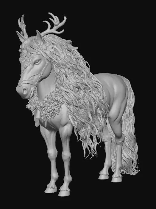 3D model for Festive Equine Majesty , #Christmas2025#