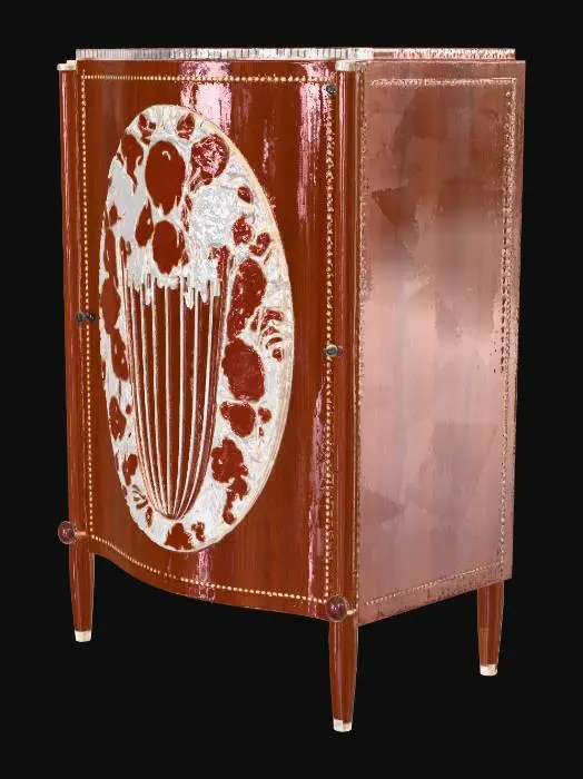 3D model for Ornate Floral Cabinet