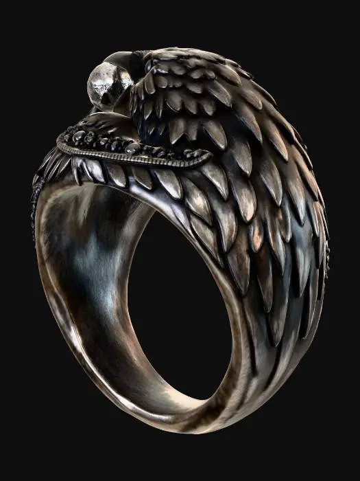 3D model for Raven's Diamond Ring