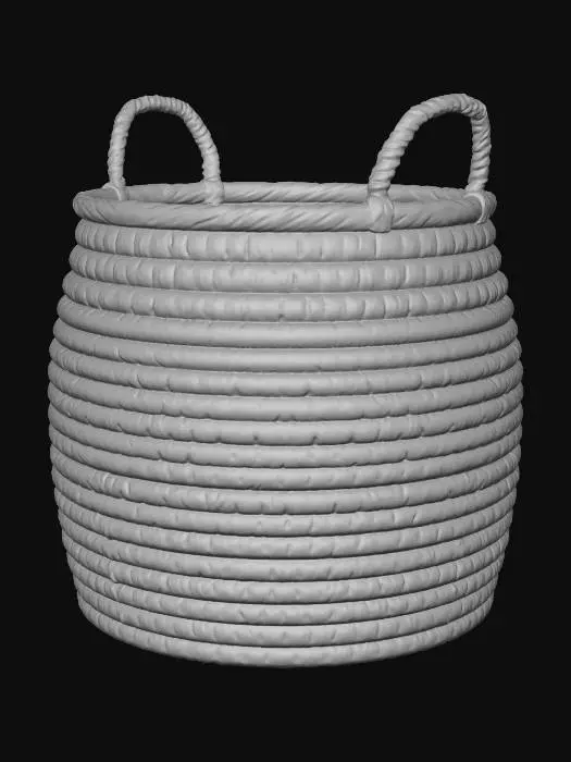 3D model for Coiled Rope Basket