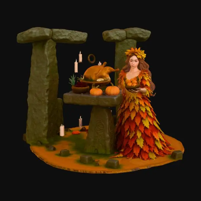 3D model for Spirit of Gratitude #Thanksgiving