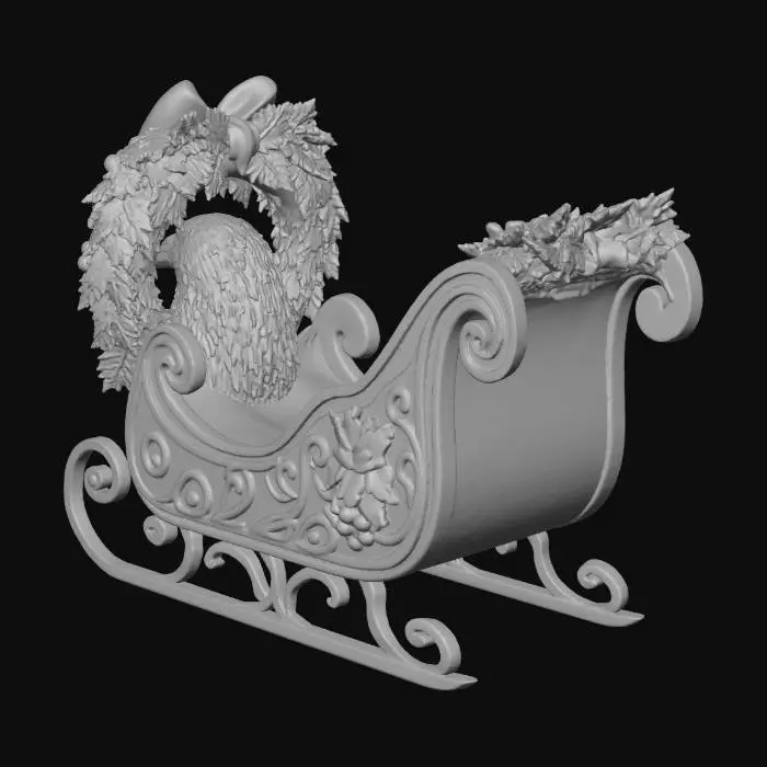 3D model for Ravensborne Ceremonial Sleigh , #Christmas2025#