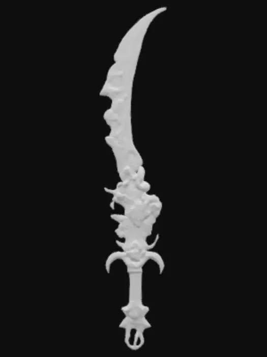 3D model for Necrotic Blade of Shadows