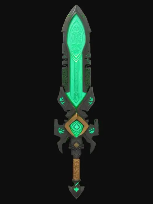 3D model for Ethereal Blade, #arch#