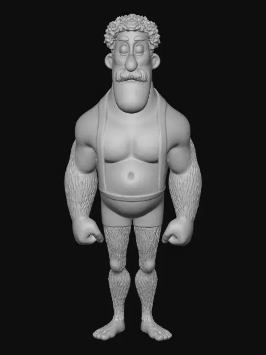 3D model for Pink Suspenders