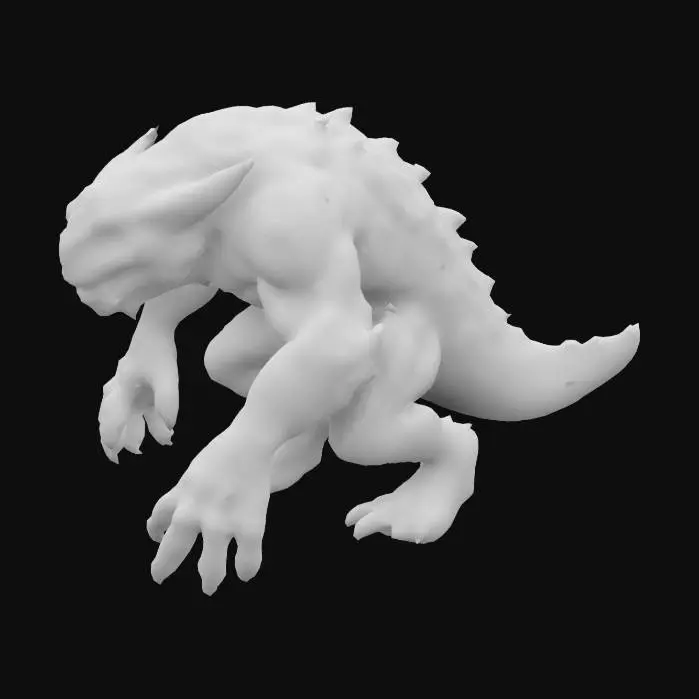 3D model for Glimmering Stone Beast