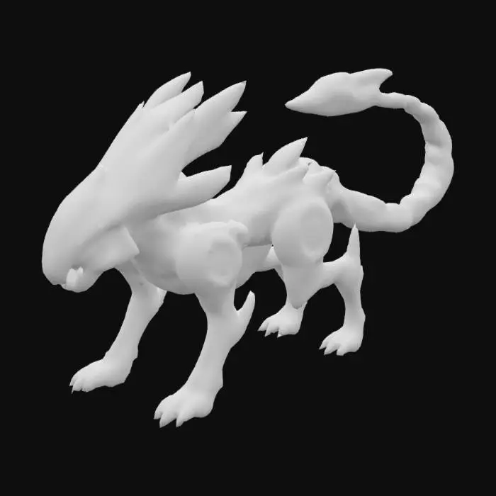 3D model for Cyber Drakonix