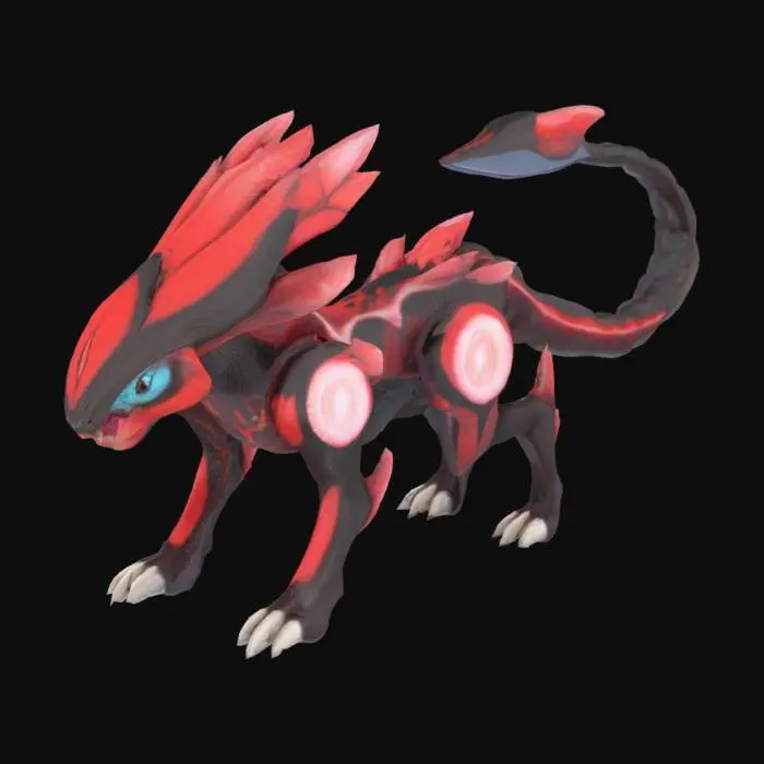 3D model for Cyber Drakonix