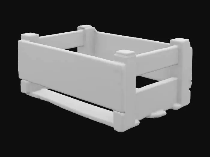 3D model for Vintage Wooden Crate