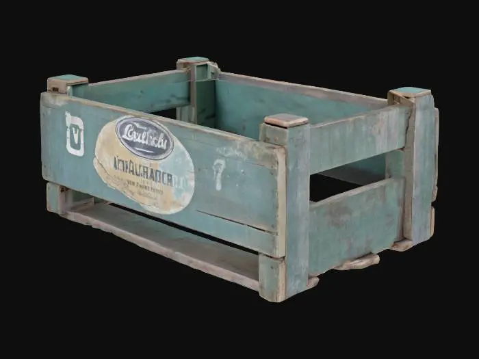 3D model for Vintage Wooden Crate