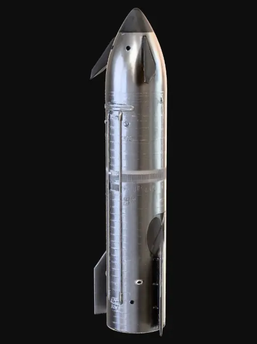 3D model for Starship V3