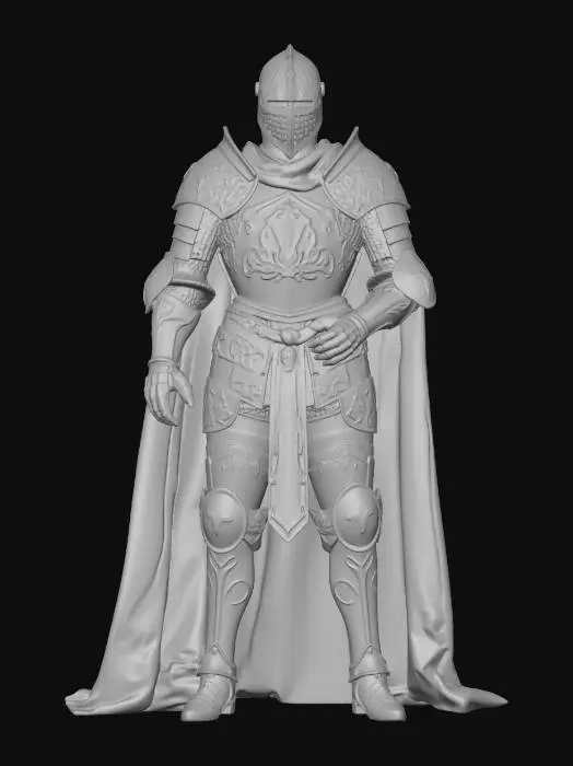 3D model for Knight of Valor