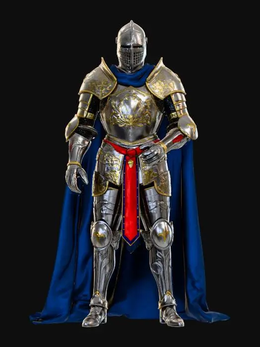 3D model for Knight of Valor