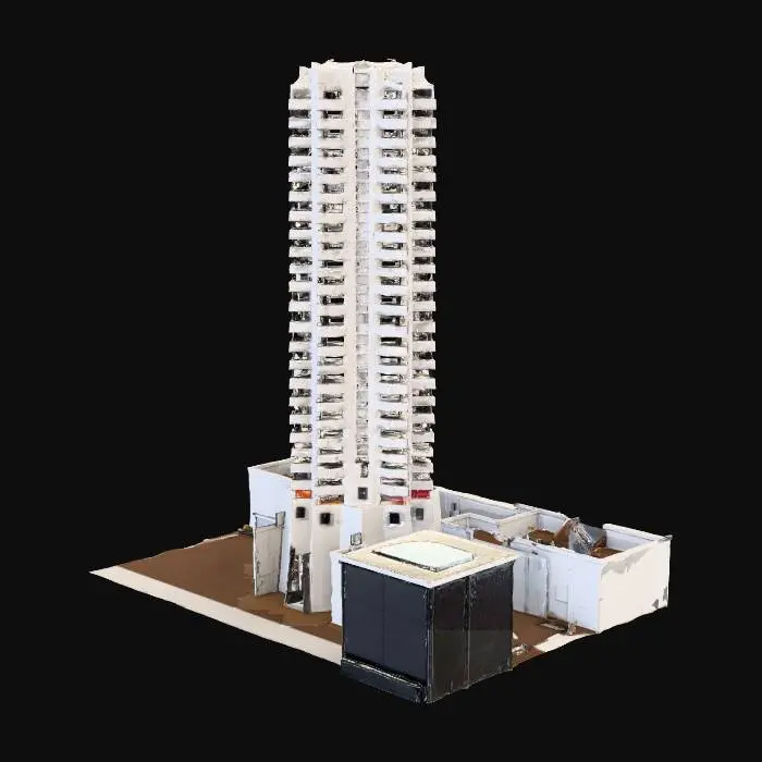 3D model for Futuristic Tower.