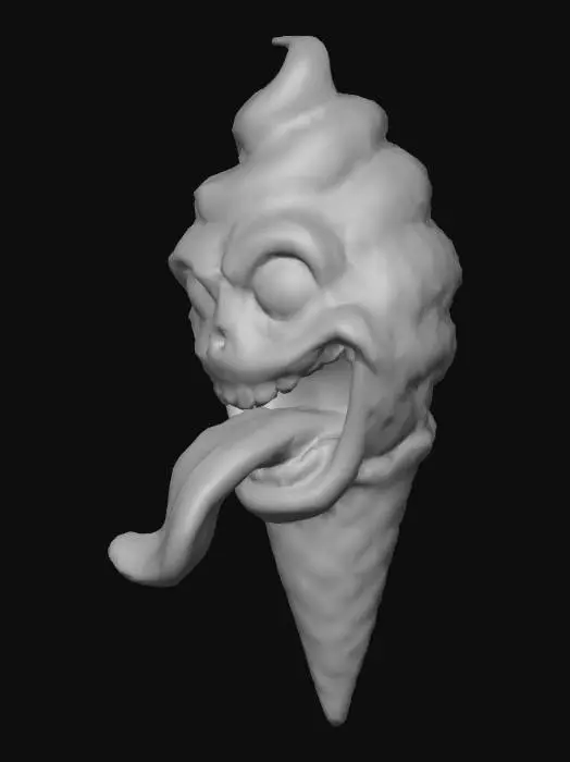 3D model for Monstrous Swirl Cone