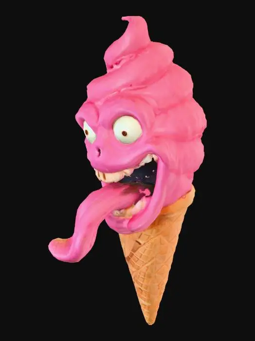 3D model for Monstrous Swirl Cone