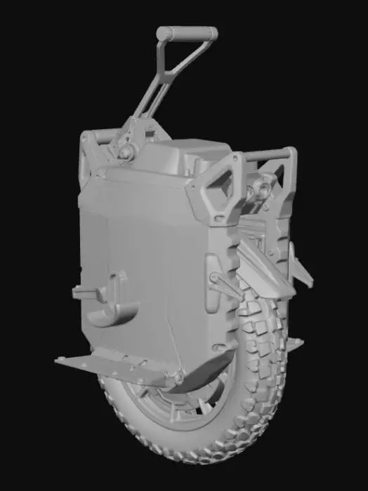 3D model for Leaperkim electric unicycle