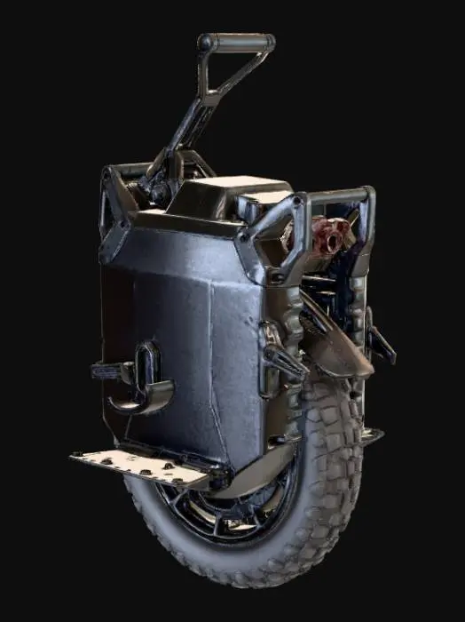 3D model for Leaperkim electric unicycle