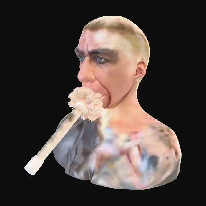 3D model for Morning Brushing Moment