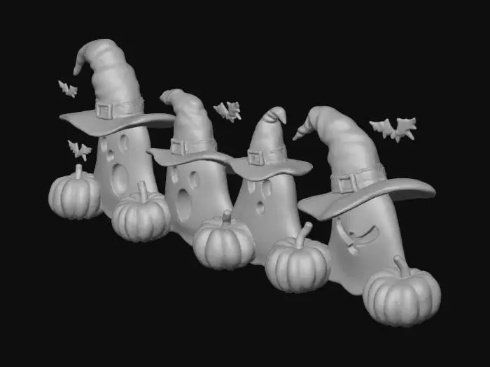 3D model for Ghostly Gathering