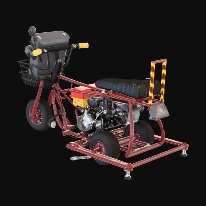 3D model for Rolling Retro Cruiser