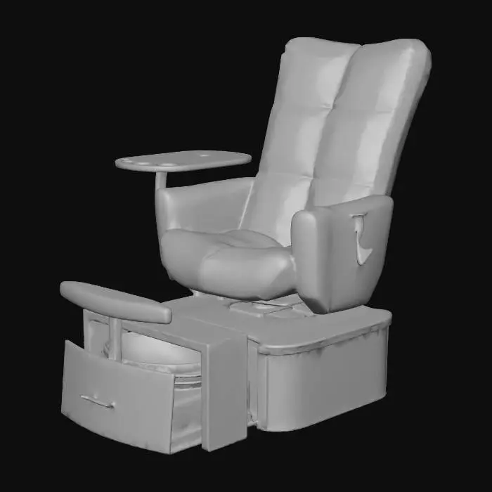 3D model for Pink Pedicure Throne