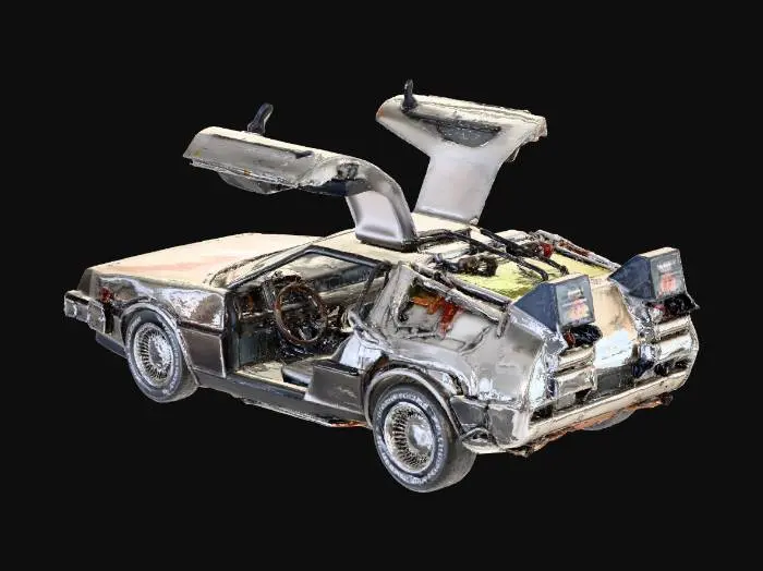 3D model for Peut tu me faire la voiture Retour vers le futur