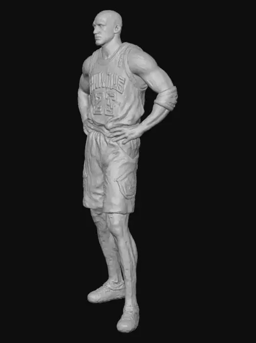 3D model for Michael Jordan Bulls