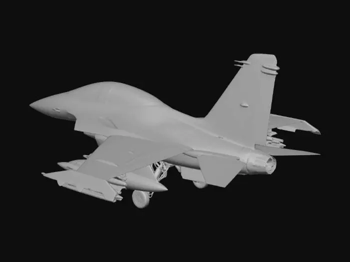 3D model for Bir f16 tipi ucak