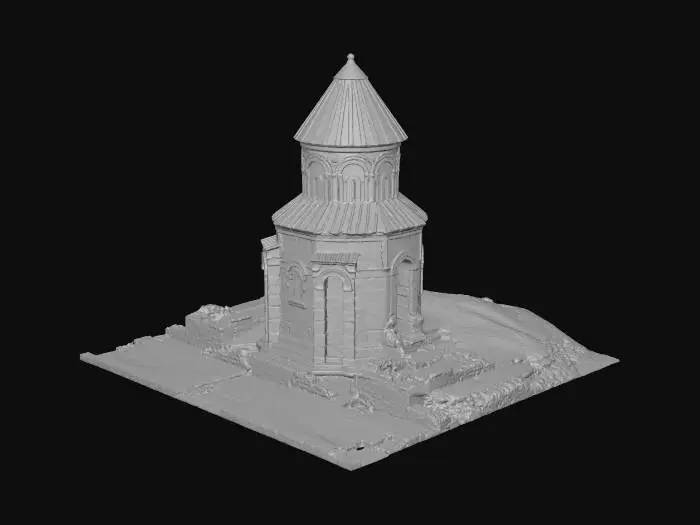 3D model for Ancient Stone Chapel