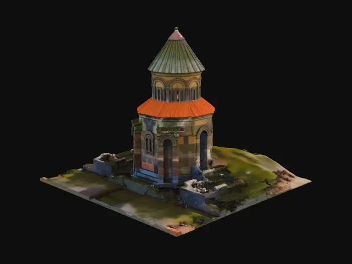 3D model for Ancient Stone Chapel