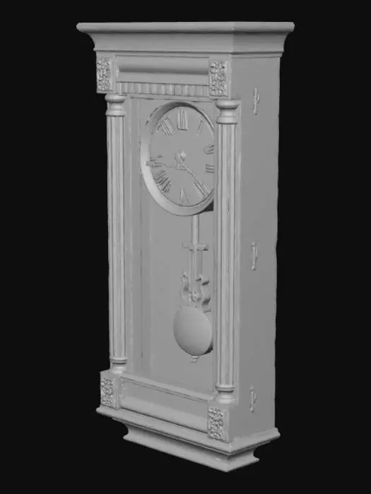 3D model for Antique Wall Clock