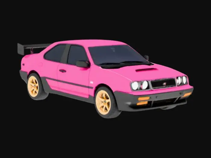 3D model for Pink Velocity