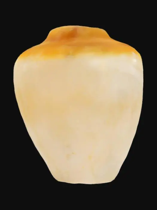 3D model for Golden Rim Vase