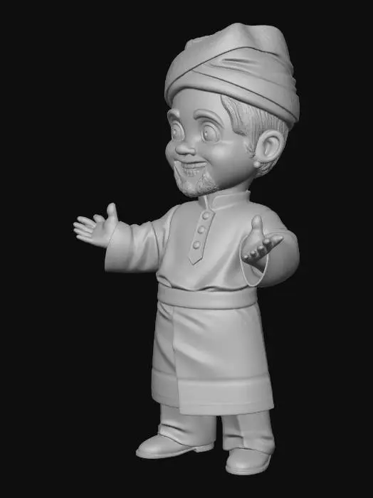 3D model for Pendekar Melayu