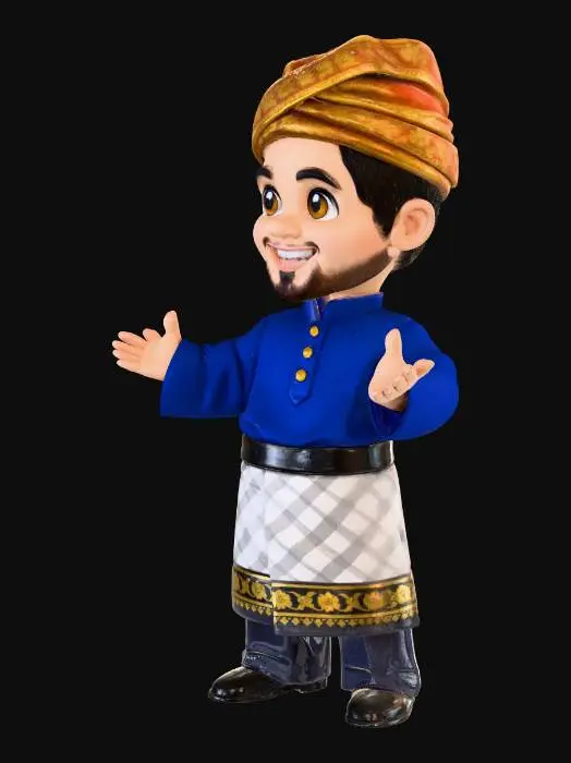 3D model for Pendekar Melayu