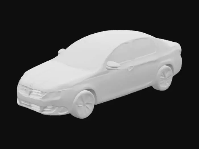 3D model for peugeot 301 2017 model sedan araba detaylı bir 3d baskı modeli olsun