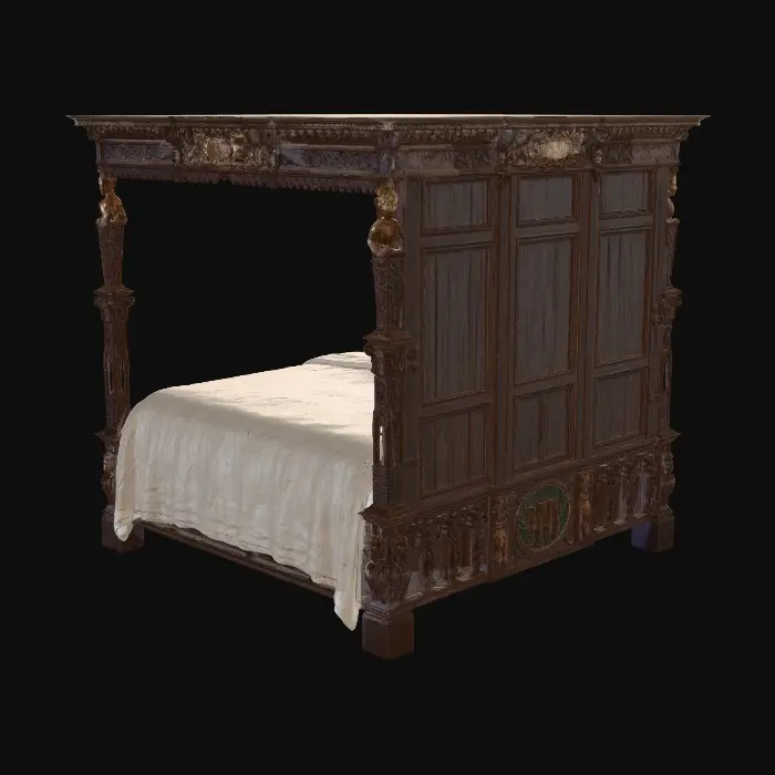 3D model for Himmelbett