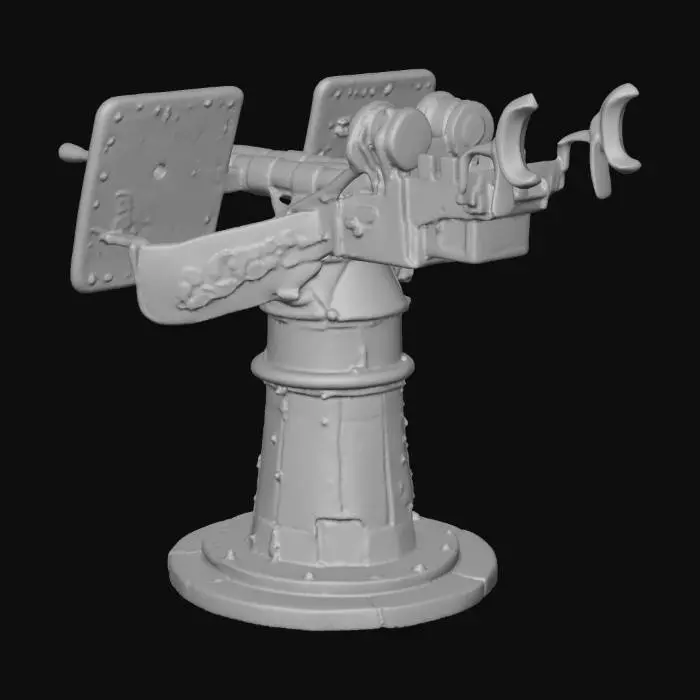 3D model for Twin Cannon Guard