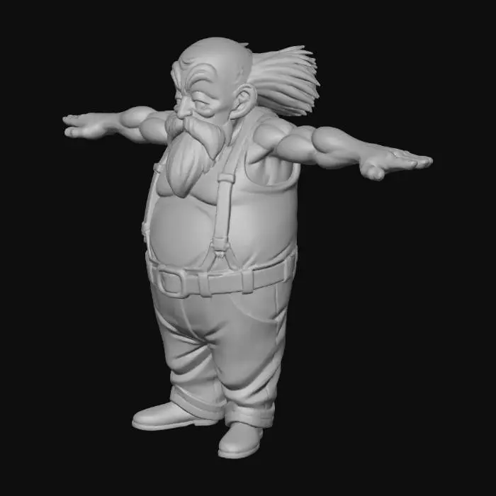 3D model for Wise T-Pose