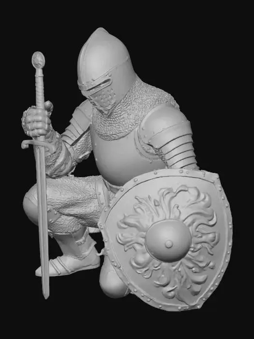 3D model for The Silent Sentinel