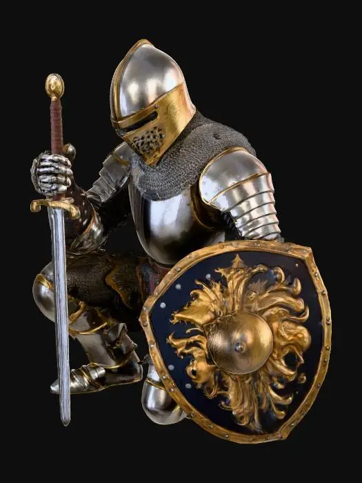 3D model for The Silent Sentinel