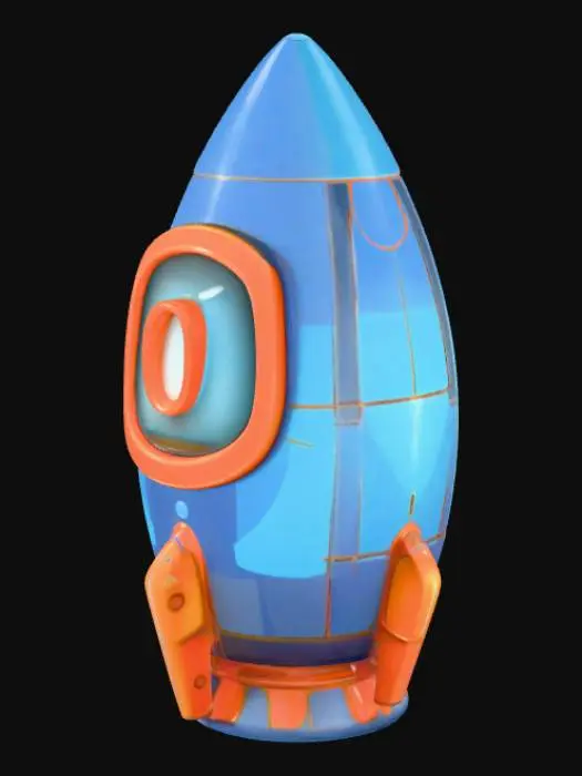3D model for Rocket Buddy