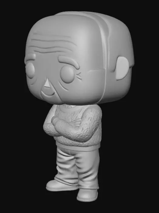 3D model for Pop Vinyl Grandpa Character