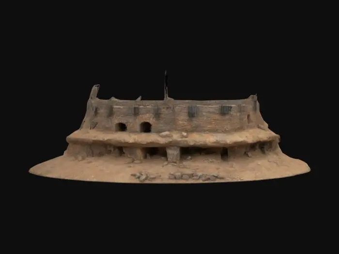 3D model for Cliffside Sanctuary_