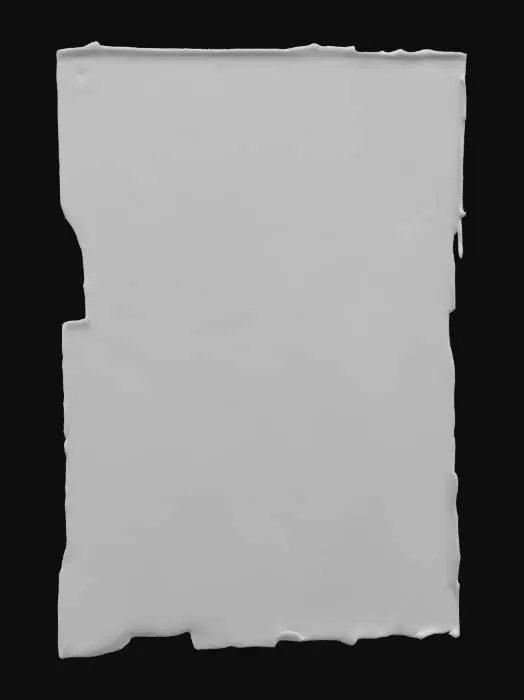 3D model for une plaque métallique verticale, en mauvais état, en fer avec des endroits marqués par la rouille, et aussi des perforations dues a la rouille ; style post apocalyptique et ruine. haute définition, meilleure qualité, réaliste,