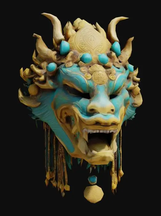 3D model for Mystic Dragon Visage